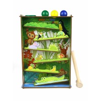 Стучалка WOODLANDTOYS Горки. Джунгли 140105