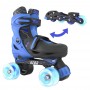 Роликовые коньки YVolution Neon Combo Skates, синий (размеры 29-32)