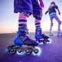 Роликовые коньки YVolution Neon Combo Skates, синий (размеры 29-32)