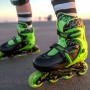 Роликовые коньки YVolution Neon Combo Skates, зелёный (размеры 29-32)