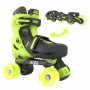 Роликовые коньки YVolution Neon Combo Skates, зелёный (размеры 29-32)