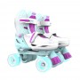 Роликовые коньки YVolution Neon Combo Skates, бирюзовый (размеры 29-32)