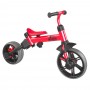 Беговел-велосипед YVolution YVelo Flippa 4 в 1, красный