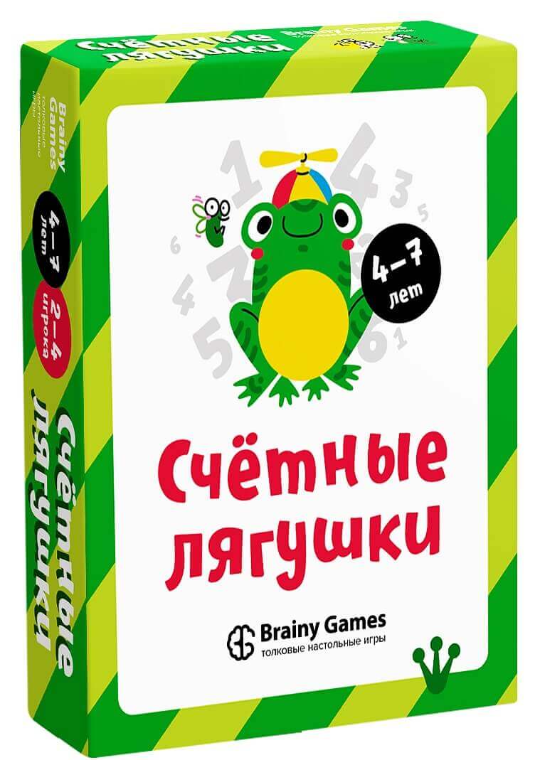 Настольная игра BRAINY GAMES Счётные лягушки УМ518 - купить в Москве на  babymodik.com