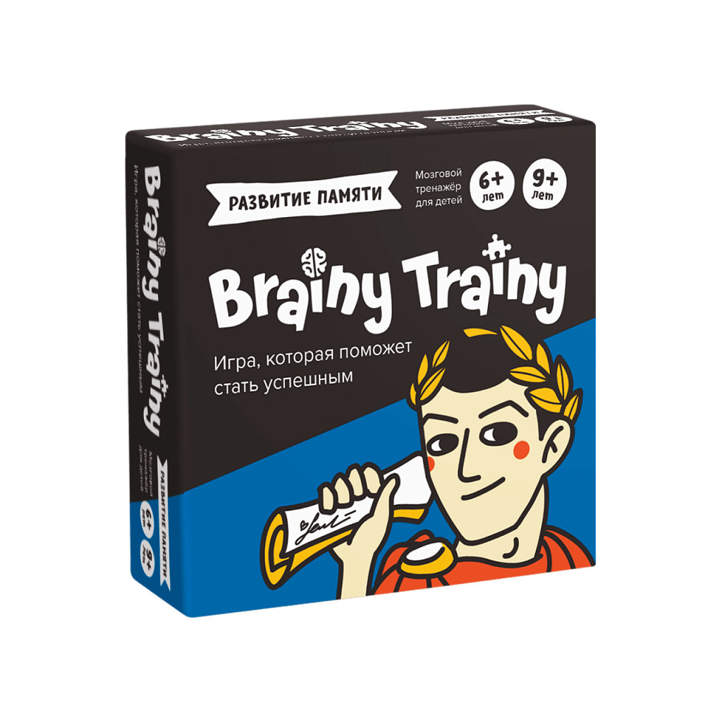 Игра-головоломка BRAINY TRAINY Развитие памяти в интернет-магазине  BabyModik.com