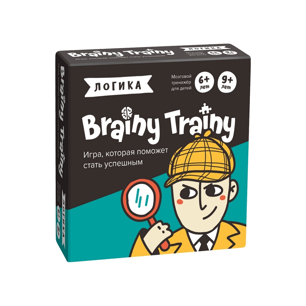 Игра-головоломка BRAINY TRAINY Логика в интернет-магазине BabyModik.com