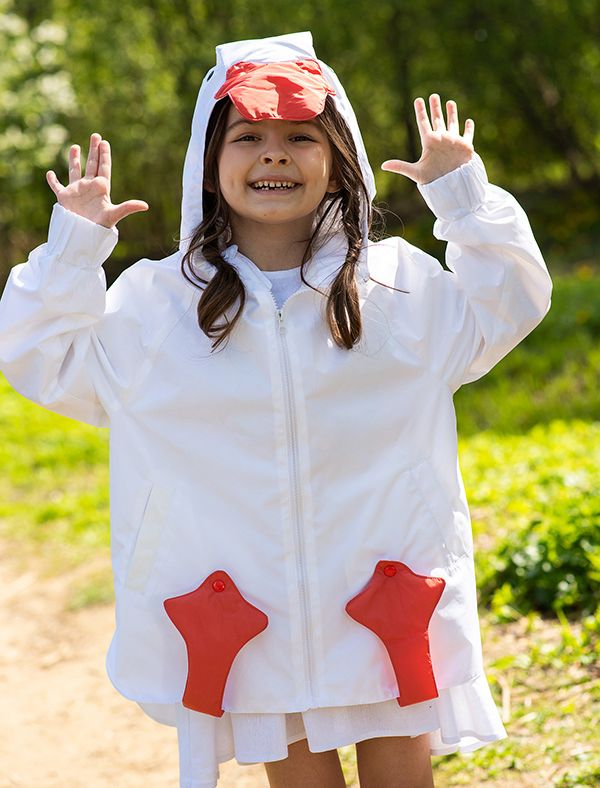 Куртка-ветровка Гусь на девочку купить в Москве на babymodik.com